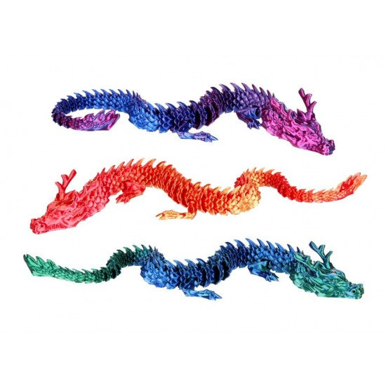 3D Printed Large 45cm Dragons In Box