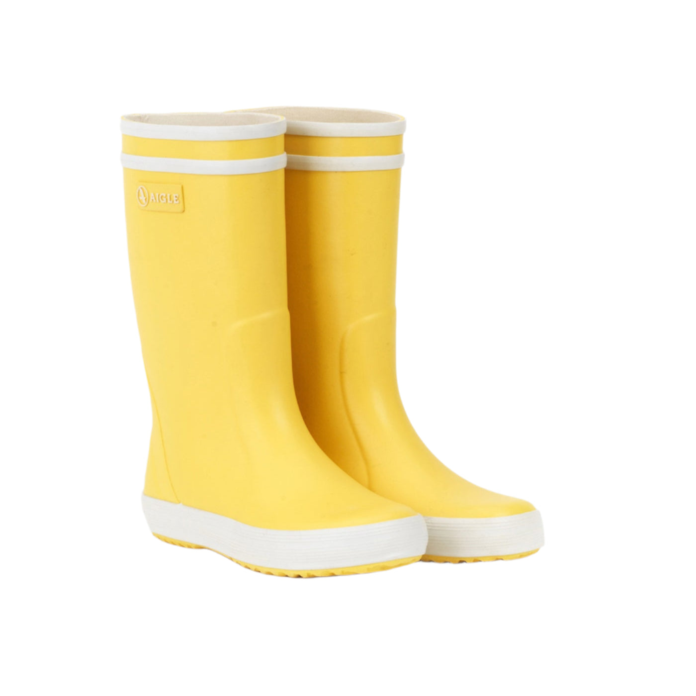 Aigle Lolly-Pop Wellington Boots — Yellow