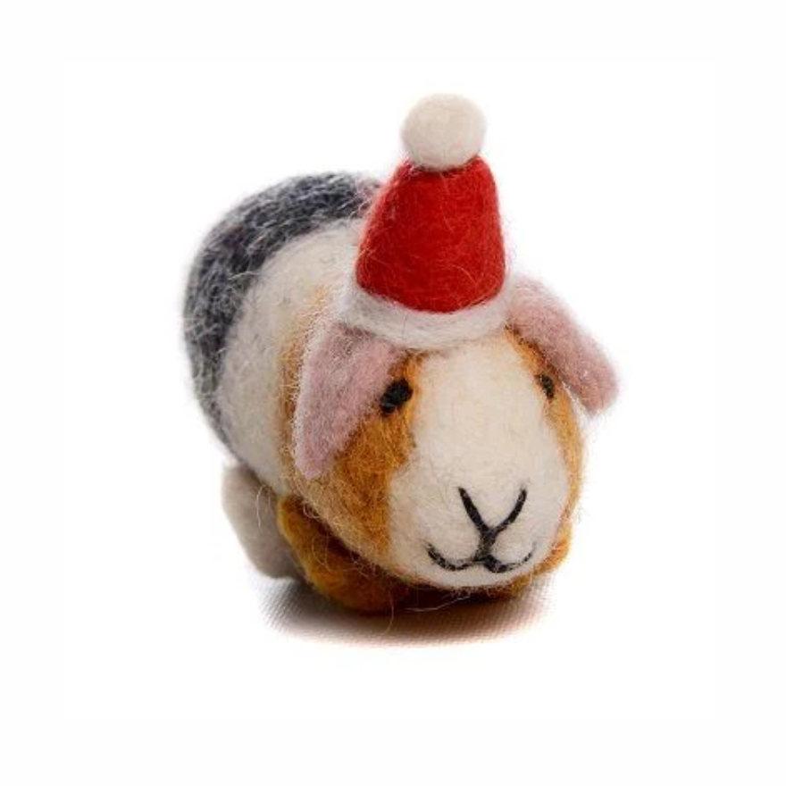 Amica Felt Guinea Pig In Hat