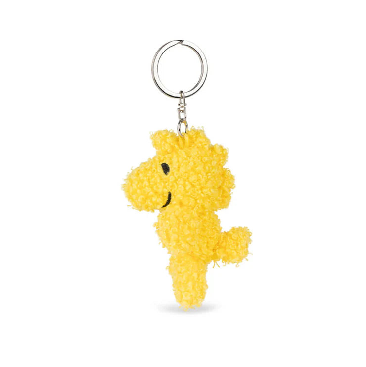 Woodstock Eco Tiny Teddy Yellow Keychain 7cm-3"