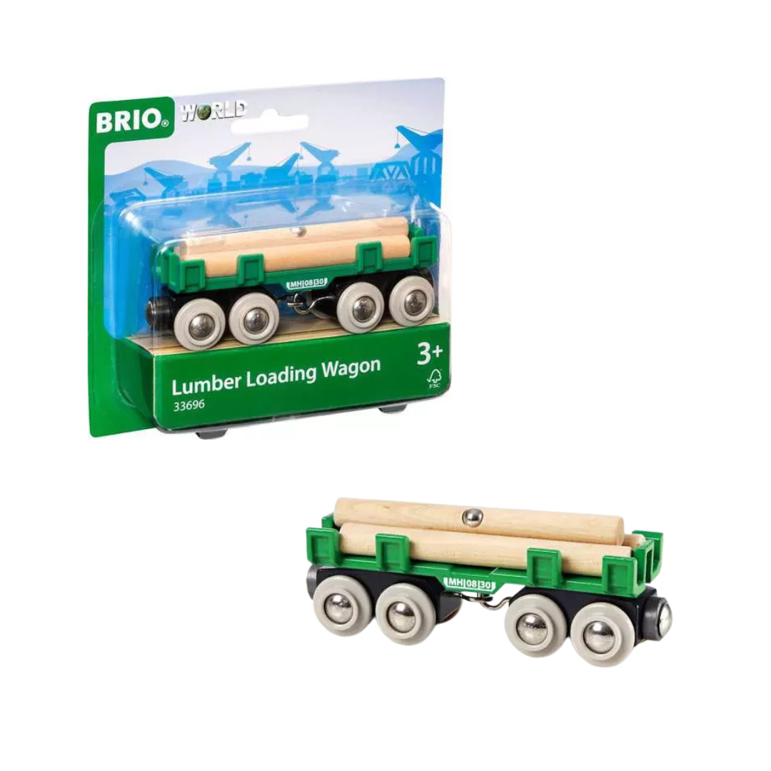 Brio 33696 Lumber Loading Wagon