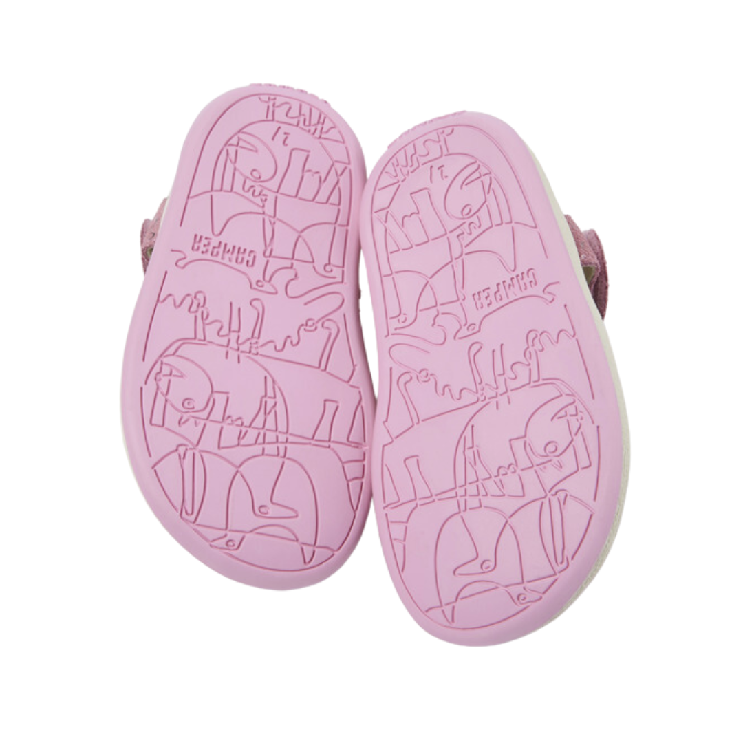 Camper Bicho Nubuck Closed Sandal FW K800363 — Pink