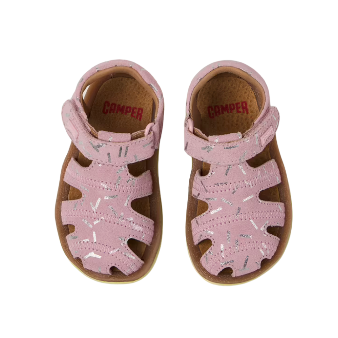 Camper Bicho Leather Closed Sandal FW 80372 — Pink