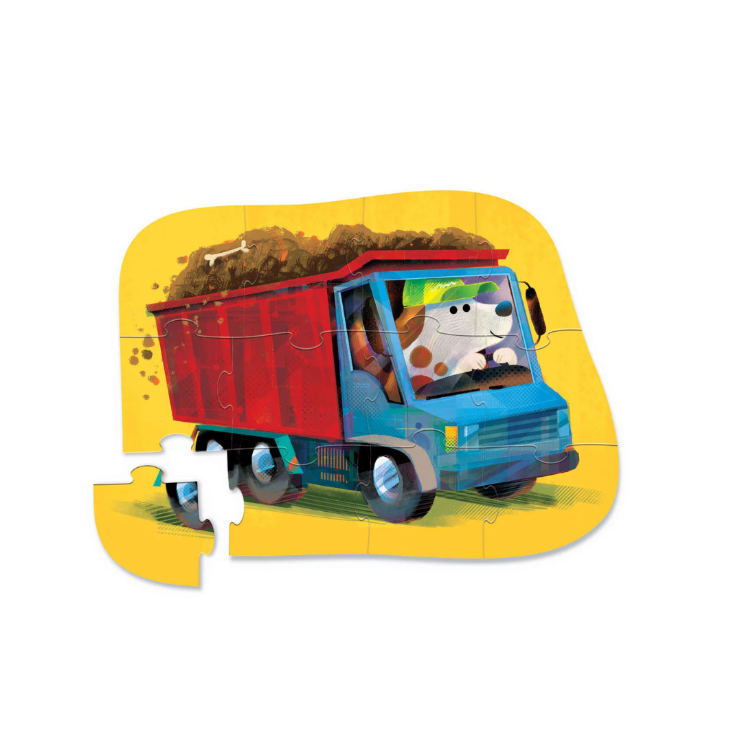 Crocodile Creek 12pc Mini Puzzle/Go Big Dog