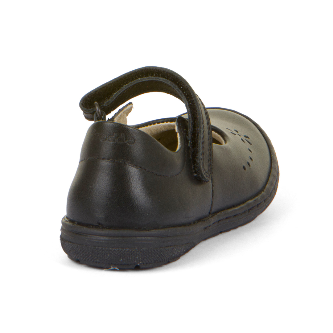 Froddo Mia School Shoe G3140188 — Black Leather