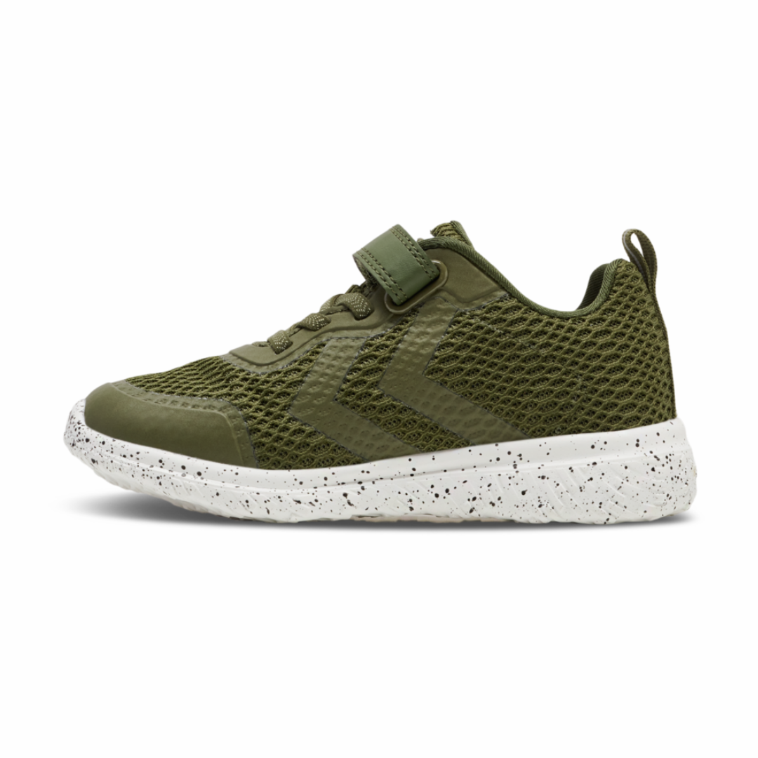 Hummel Actus Recycled Tex Jr Trainer 218628 — Forest Night