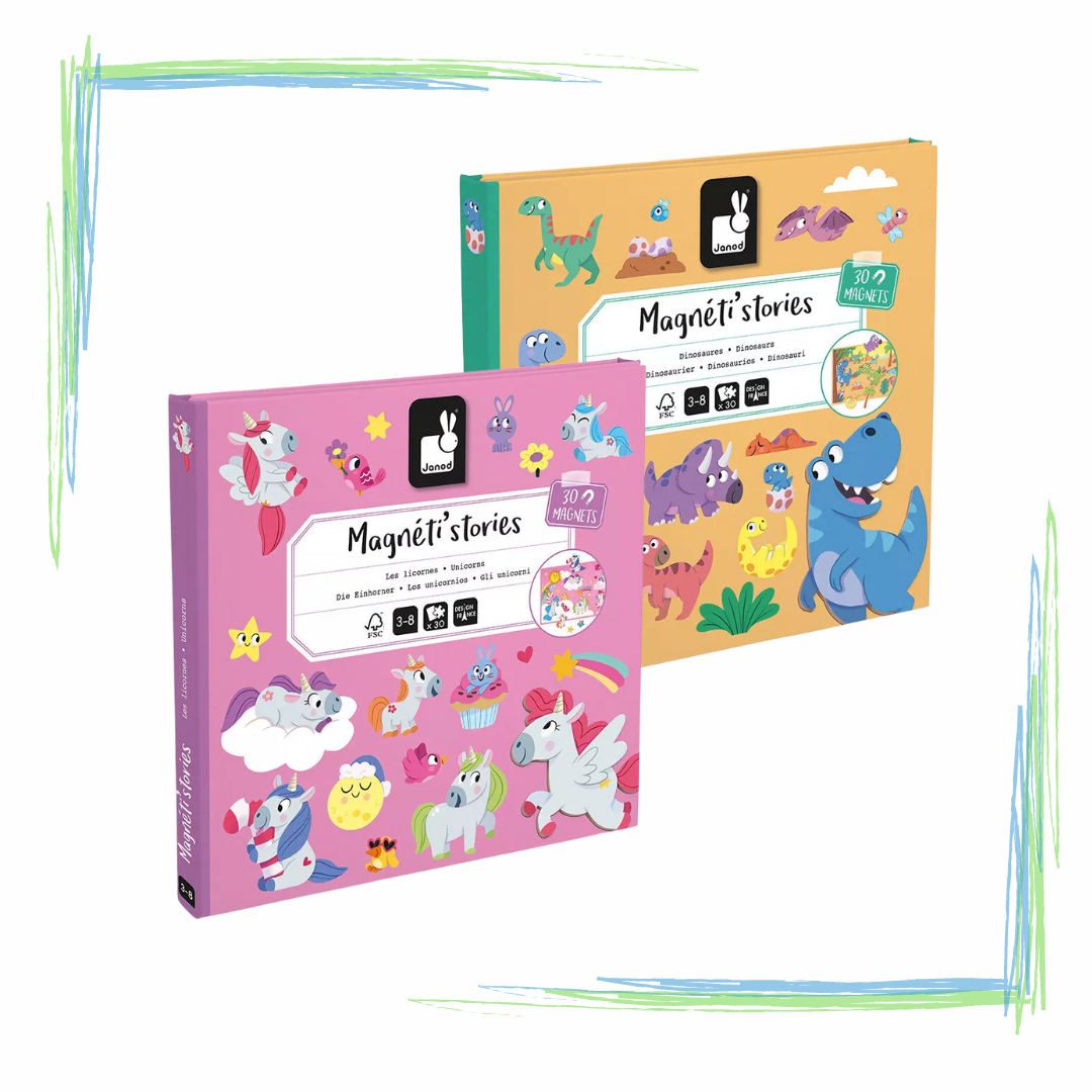 Janod J05452 Magneti Stories - Pets