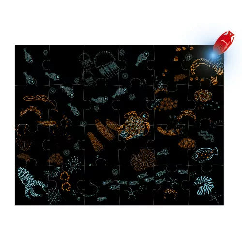 Janod J02654 Magic Puzzle The Ocean