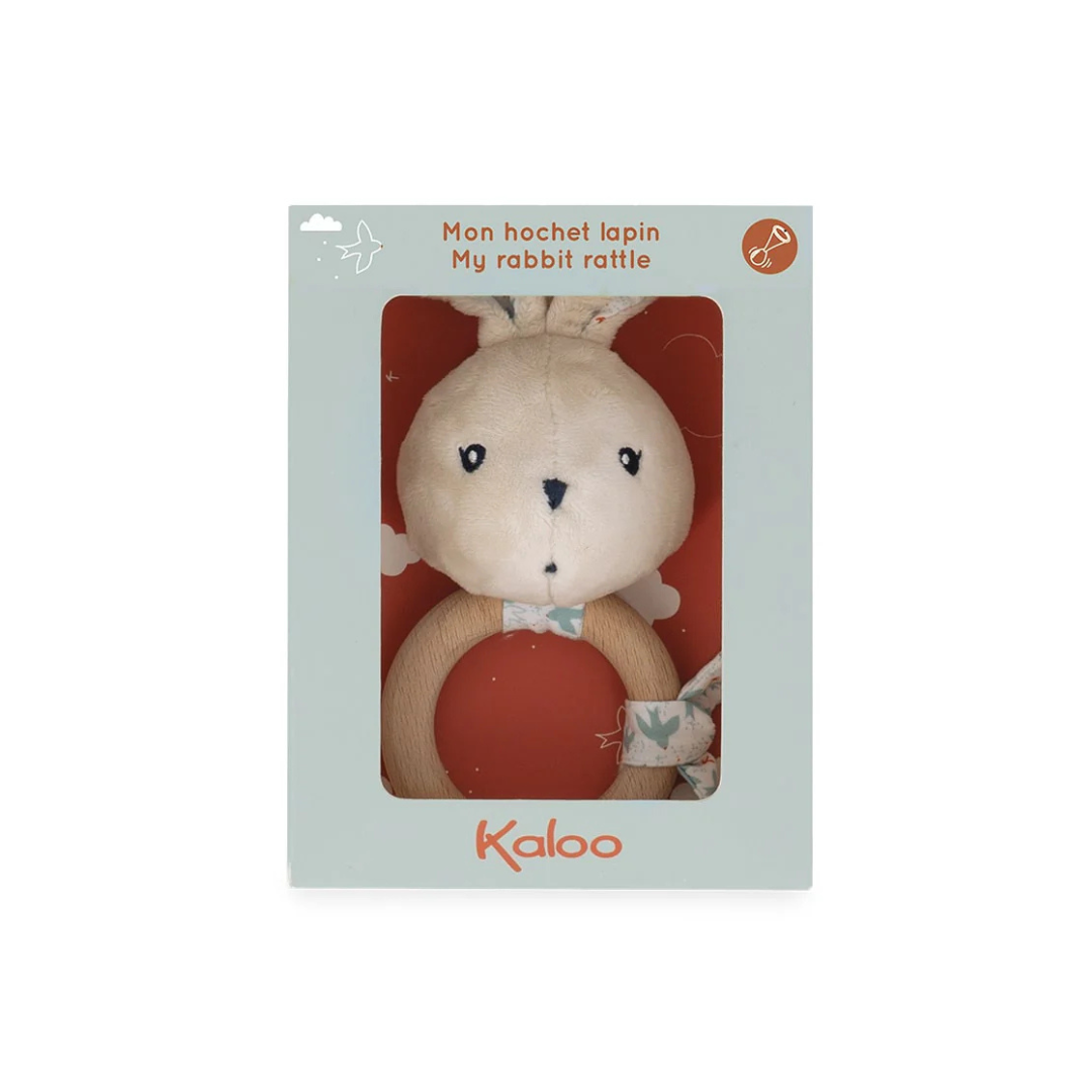 Kaloo K216001 KDoux My Rabbit Rattle Dove