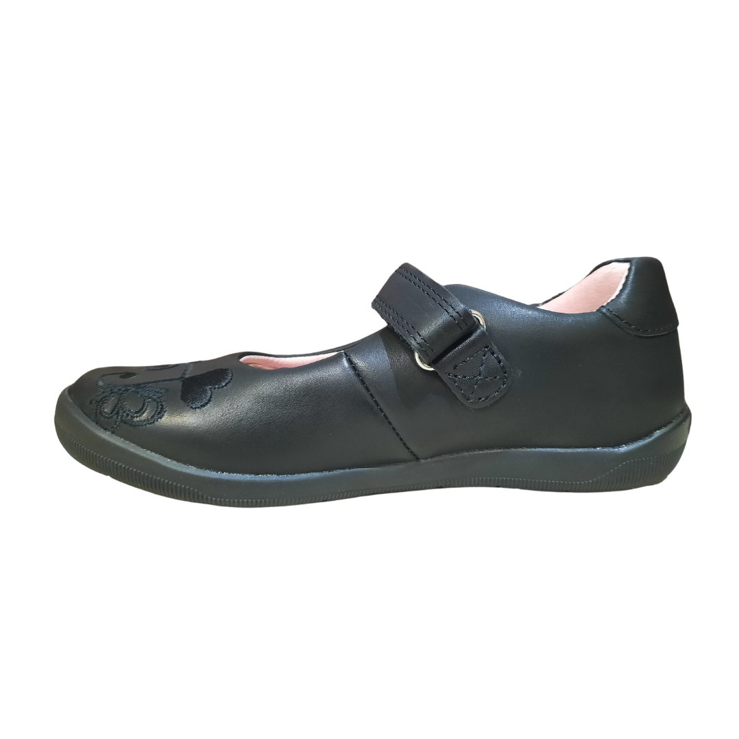 Lelli Kelly Erica School Shoe A124 LKSB LKSA8450 — Black