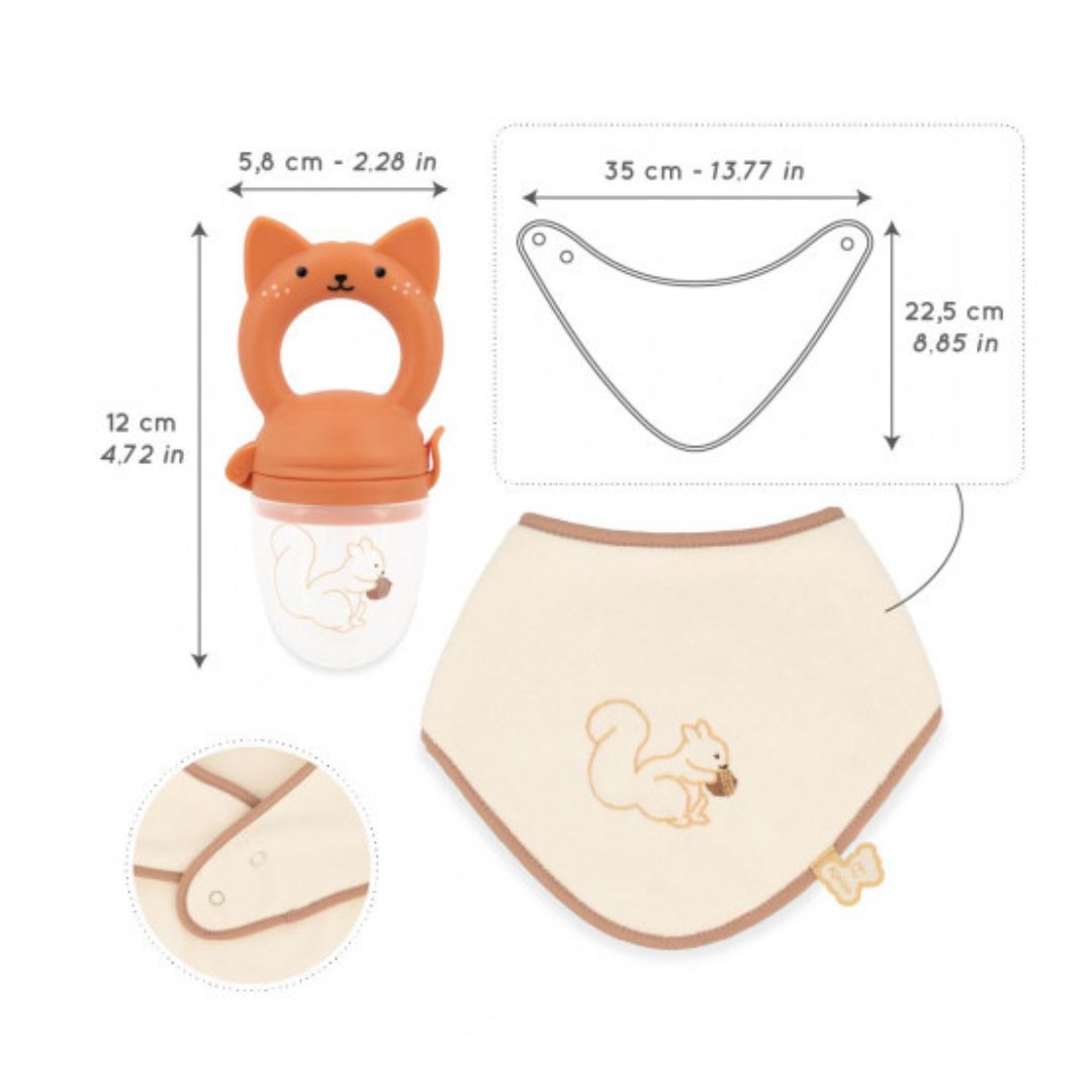 Kaloo K208009 Baby Bib & Feeder Set