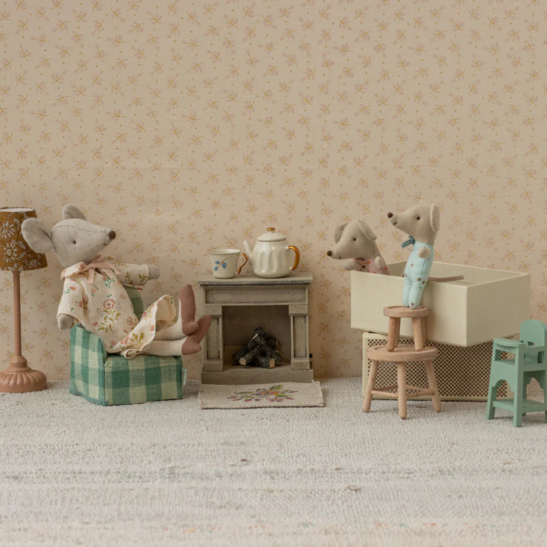 Maileg Twins Baby Mice in Matchbox