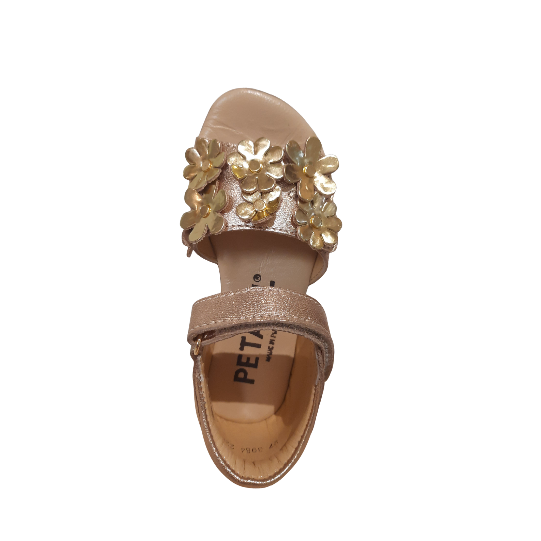Petasil Flora Sandals 3984 — Ivory/Mirror Go