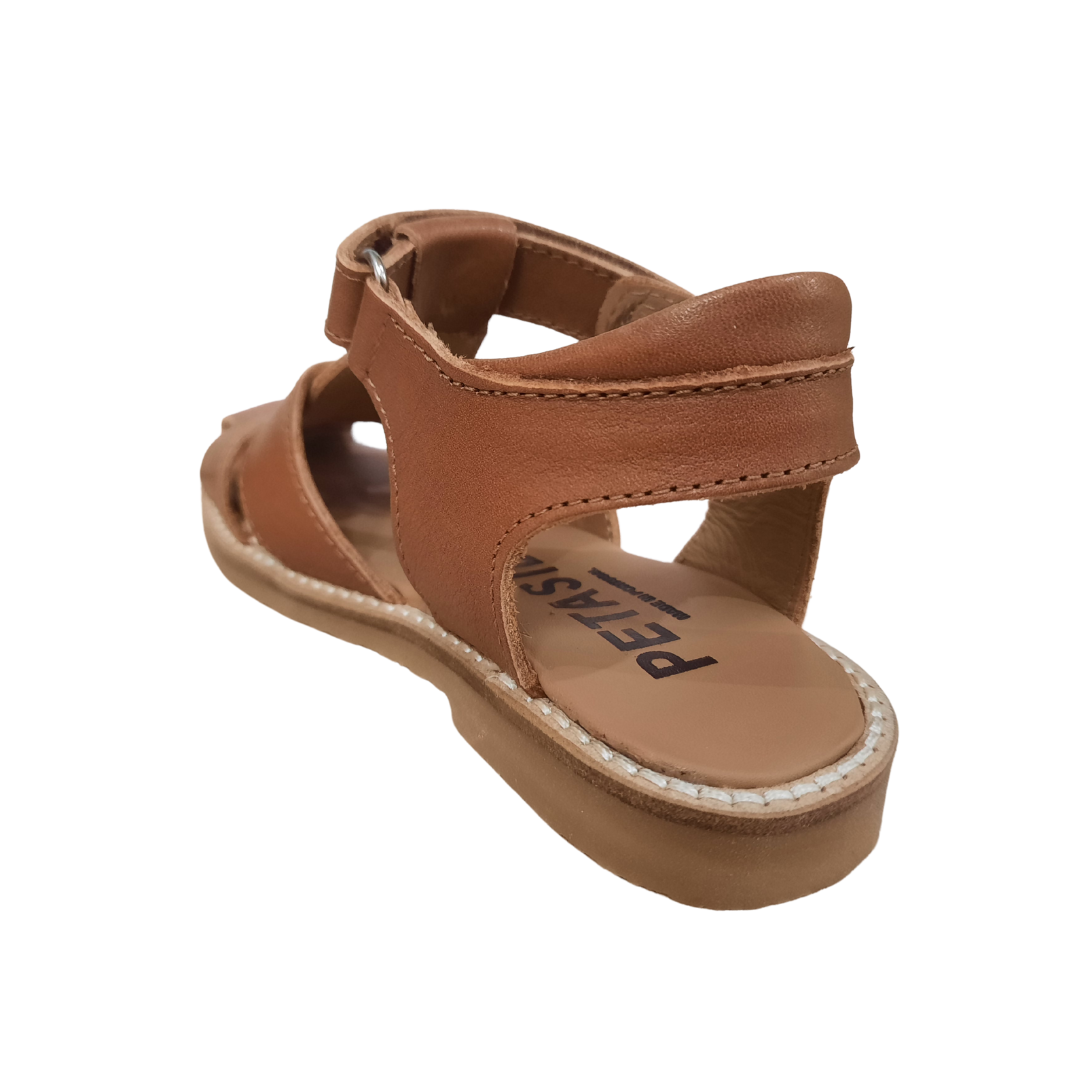 Petasil Milena Open Sandal — Cognac