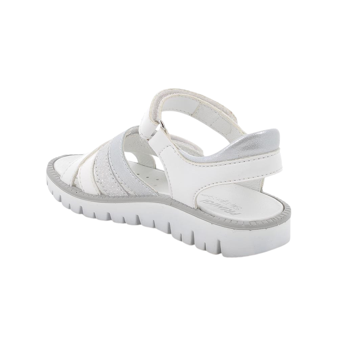 Primigi 1388922 Axel Open Sandal — Bianco/Argen