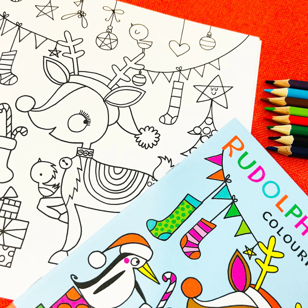 Rachel Ellen Colouring Book - Rudolph's Christmas