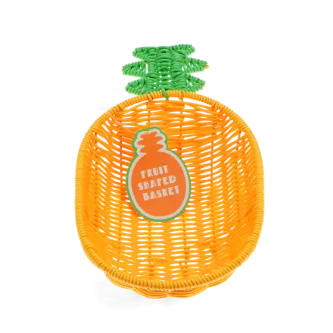 Rex London Woven Fruit Basket - Pineapple