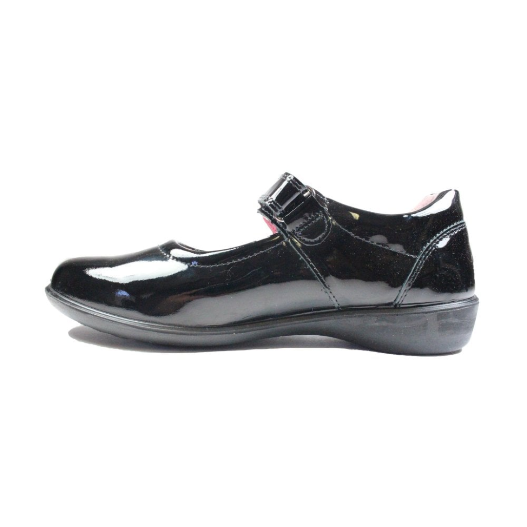 Ricosta Beth School Shoe — Black Patent