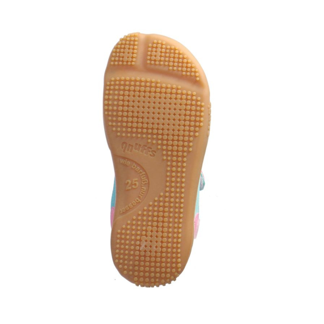 Ricosta Qnuffs Erle Barefoot Vegan Shoes — Jade/Rosa