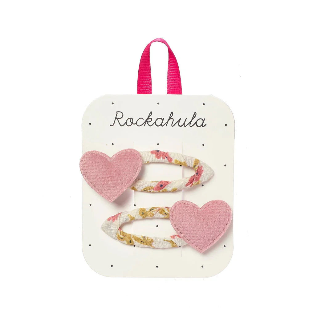 Rockahula Elsie Heart Clips