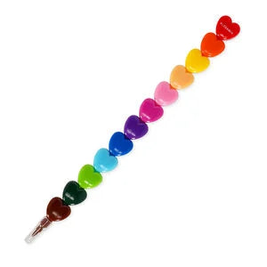 Legami Stackable Crayons - Dream In Colour- Heart