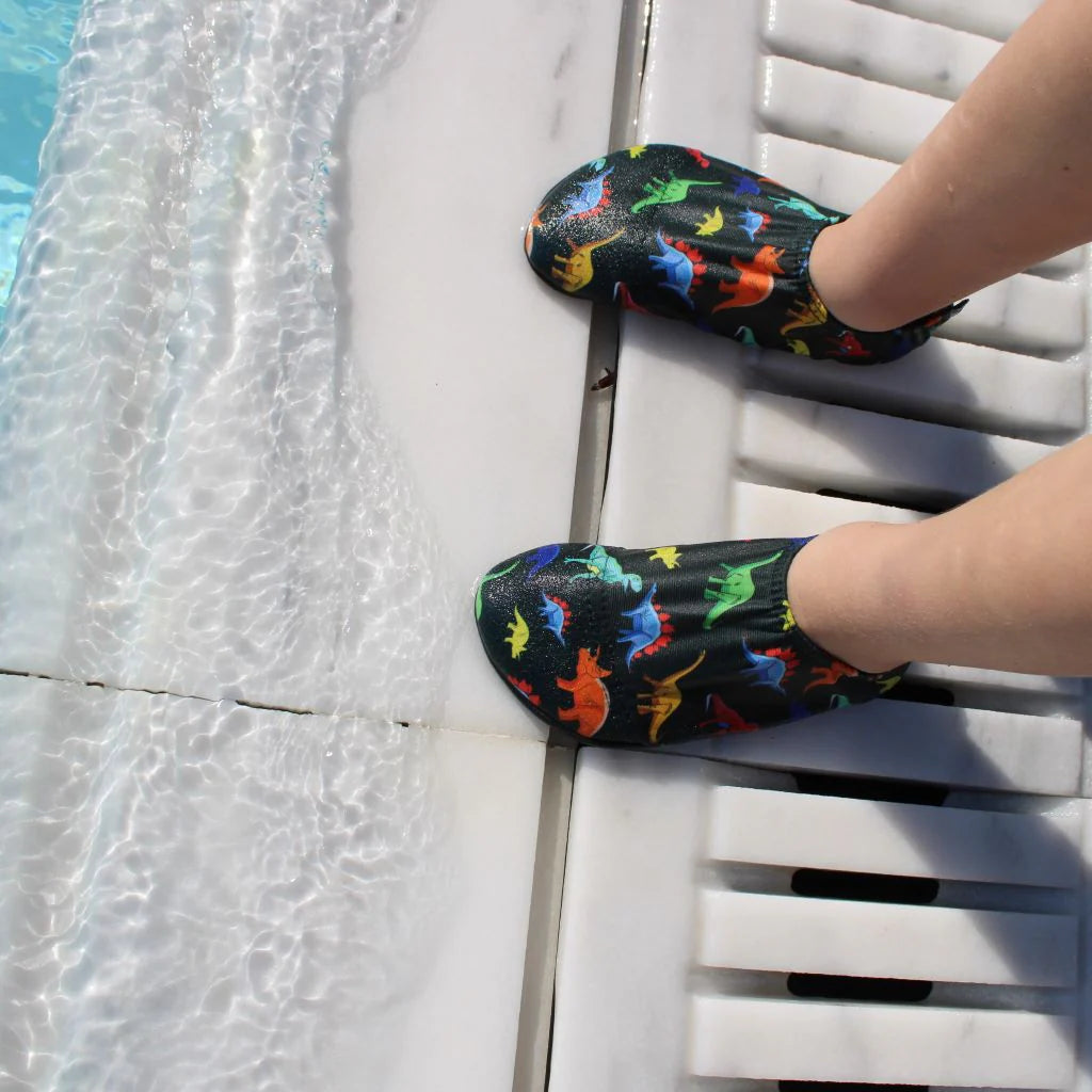 Slipfree Dino Black Background