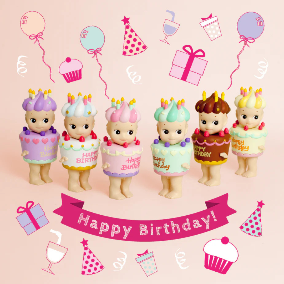 Sonny Angel Happy Birthday Cake Series