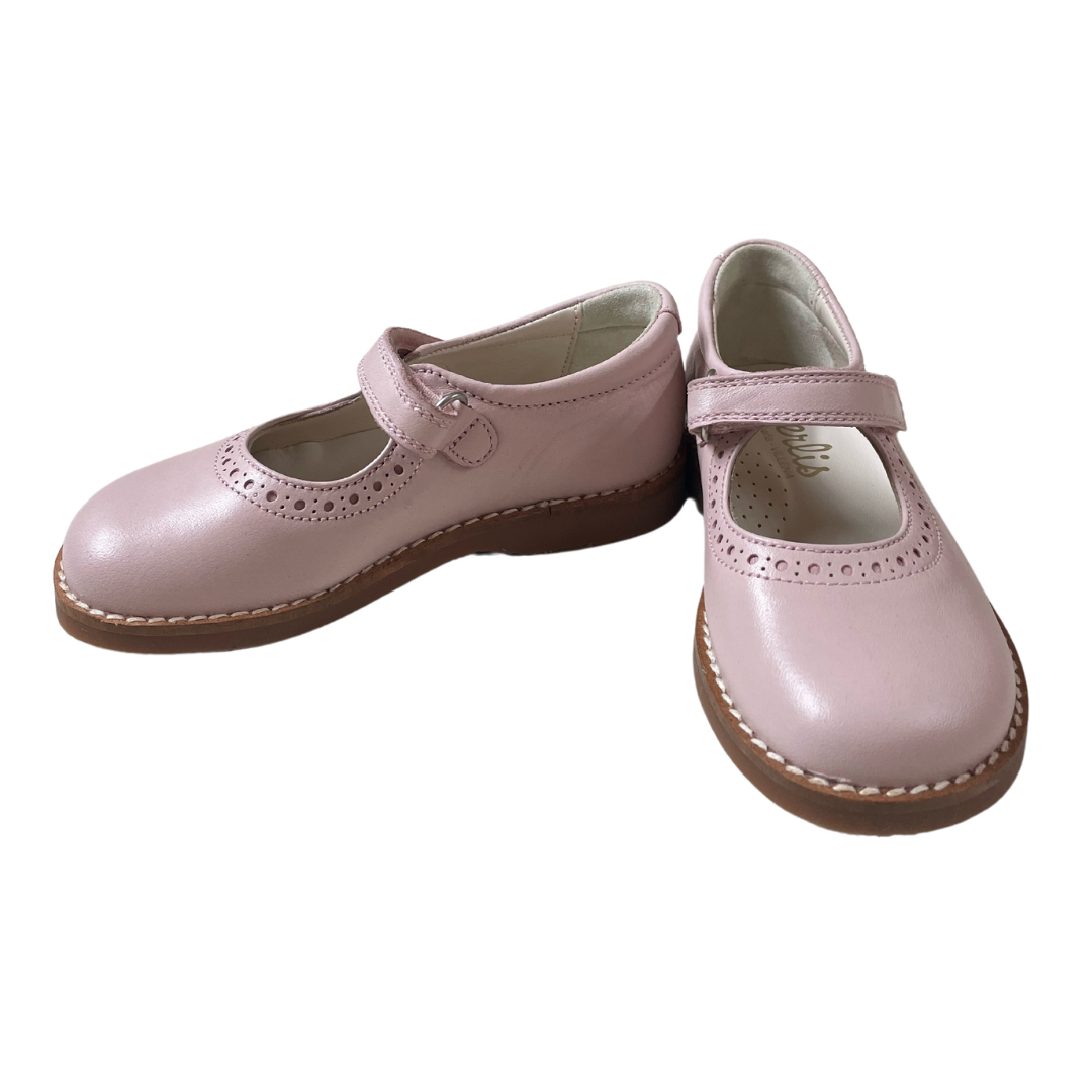 Beberlis Alba Leather Shoe — Quartz