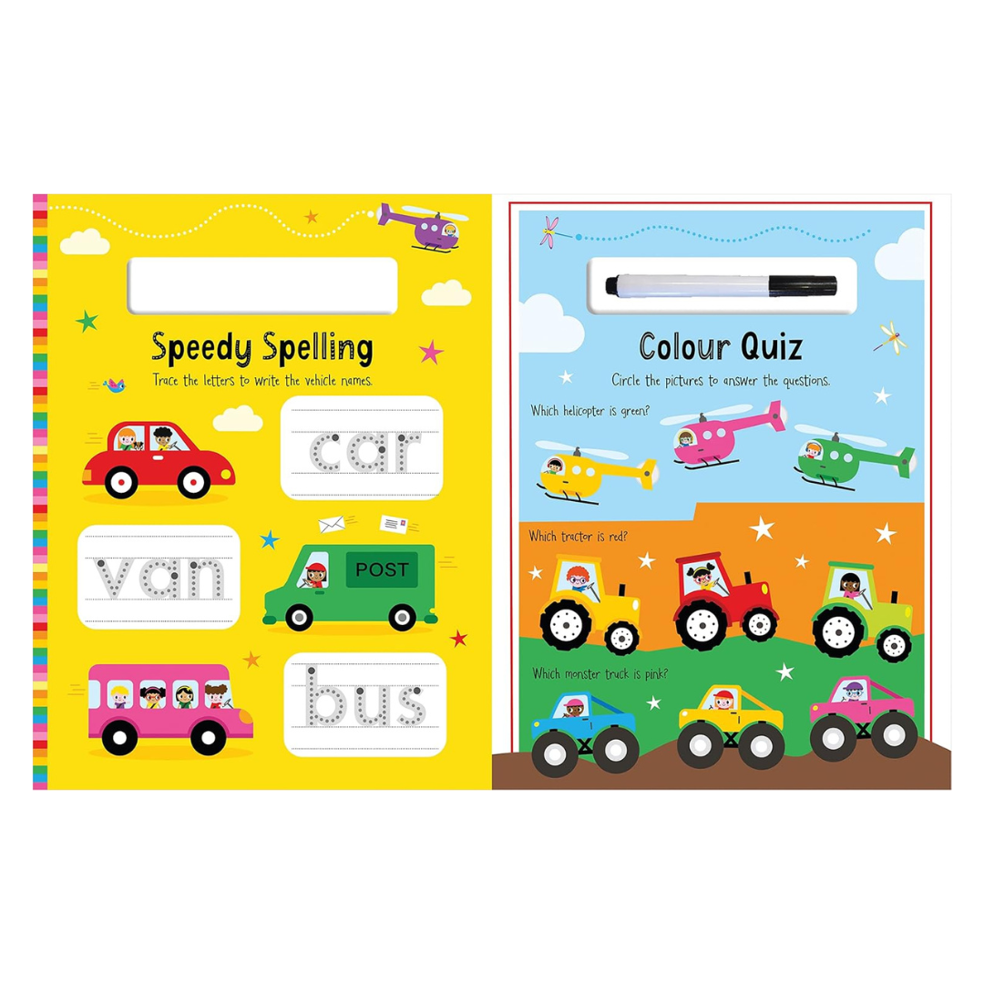 WSC Play & Wipe - Mighty Machines