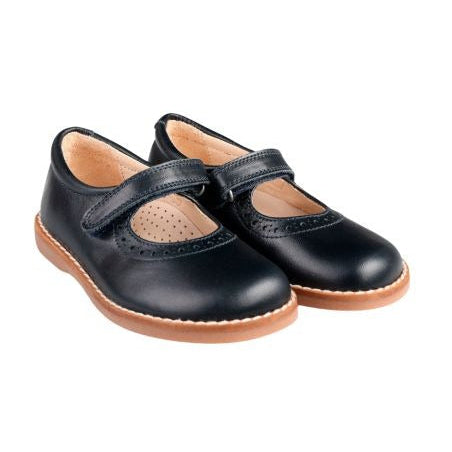 Beberlis Alba Leather Shoe — Navy
