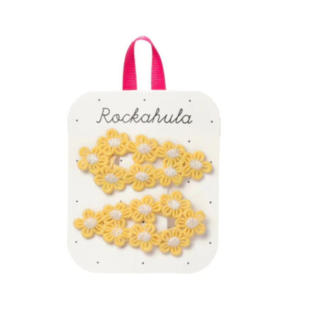 Rockahula Crochet Flower Clips