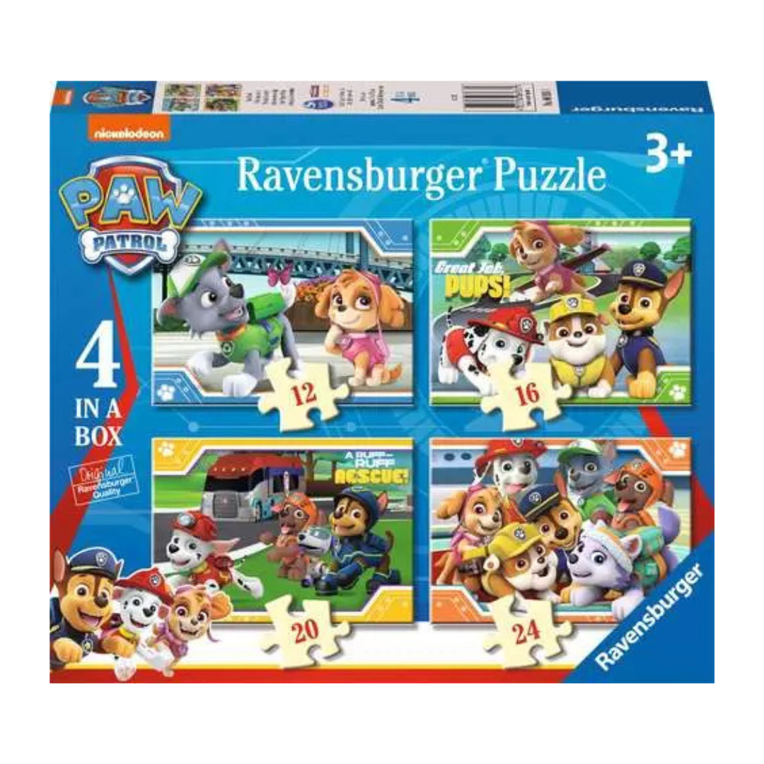 Ravensburger 4 In A Box Paw Patrol