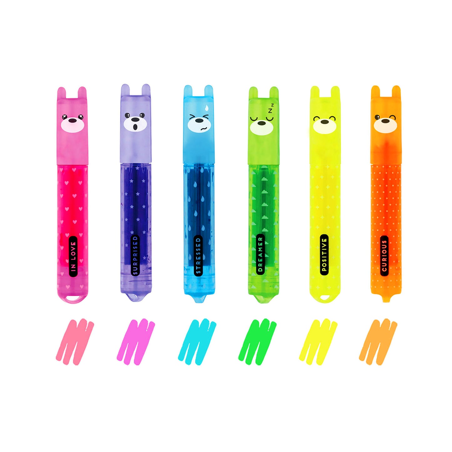 Legami Teddys Mood Brights Highlighters