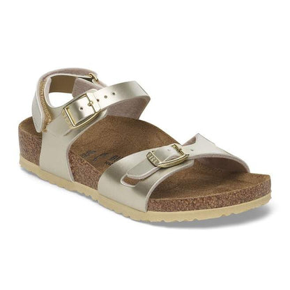 Birkenstock Rio AS Kids (REG) — Electric Metallic Gold
