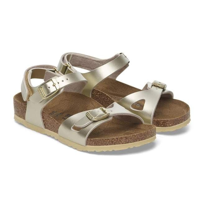 Birkenstock Rio AS Kids (REG) — Electric Metallic Gold