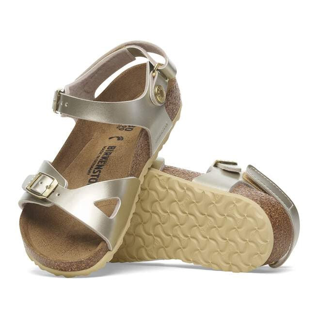 Birkenstock Rio AS Kids (REG) — Electric Metallic Gold