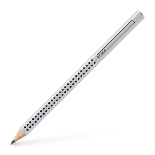 Faber Castell Jumbo Grip Pencil - Silver