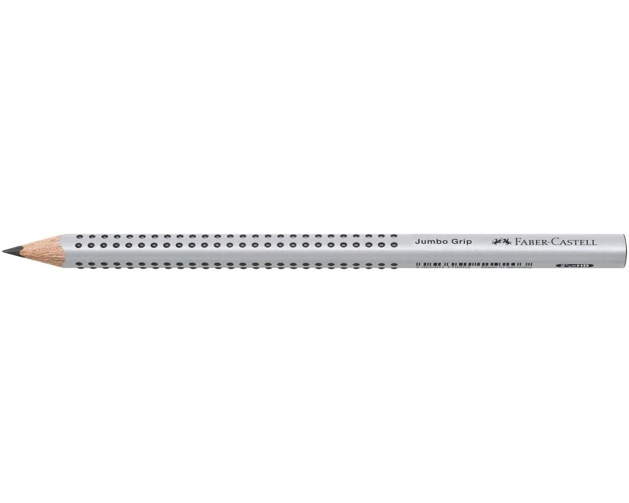Faber Castell Jumbo Grip Pencil - Silver