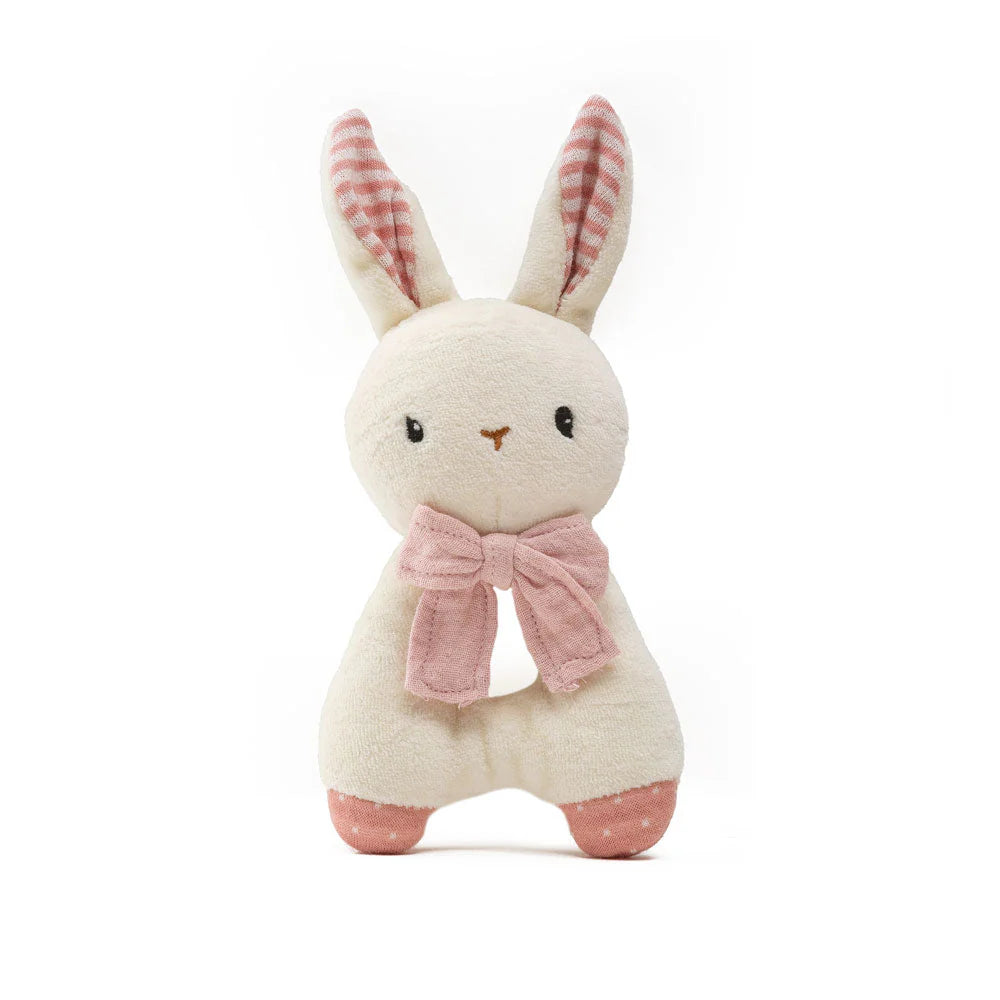 Jumini Organic Cotton Rabbit Rattle