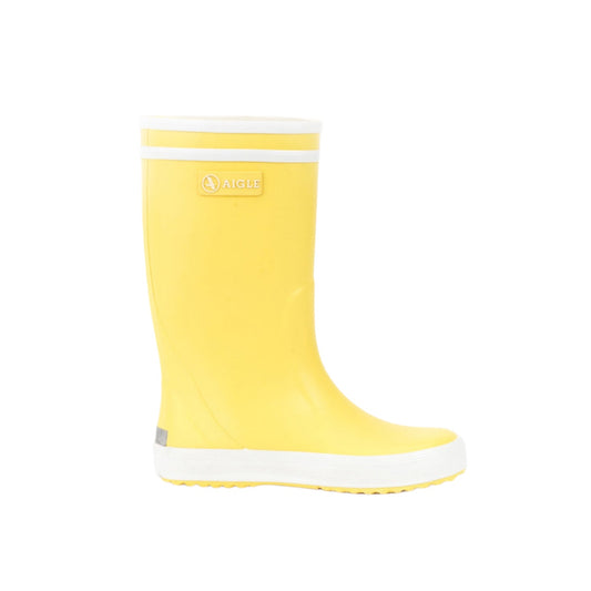 Aigle Lolly-Pop Wellington Boots — Yellow