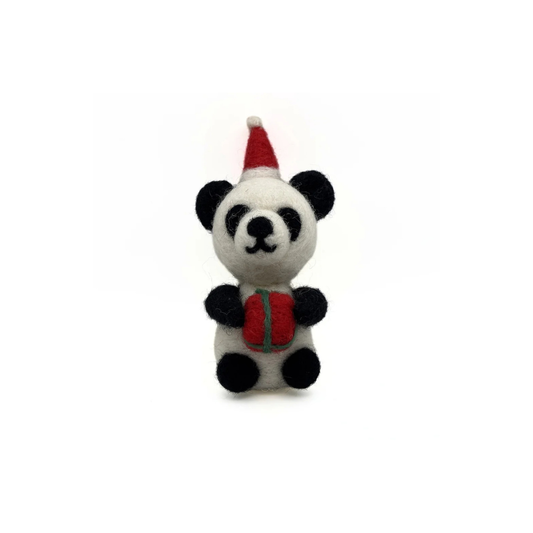 Amica Christmas Panda With Present