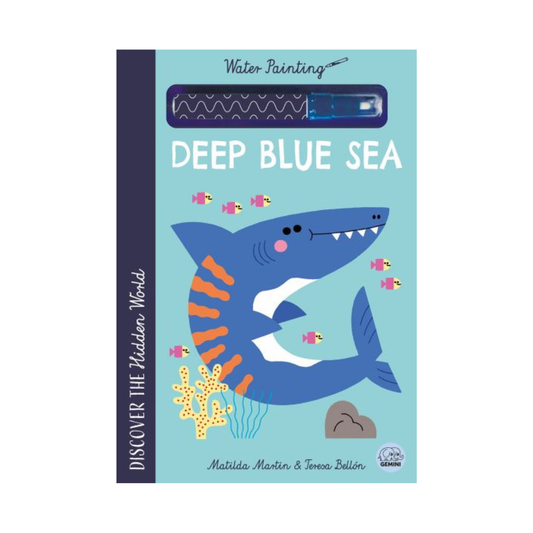 Water Painting Deep Blue Sea