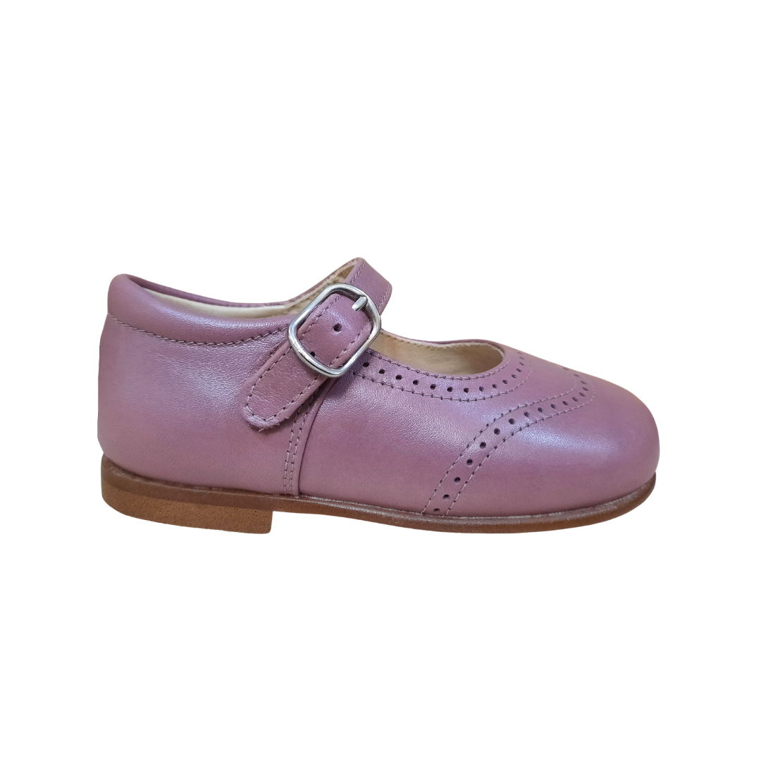 Beberlis Devin Leather Shoe — Rose