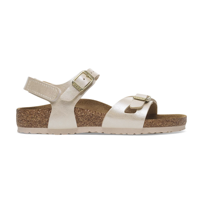 Birkenstock Rio AS Kids (REG) — Graceful Pearl White
