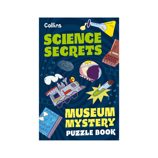 Bookspeed Museum Mystery Puzzle Book - Science Secrets