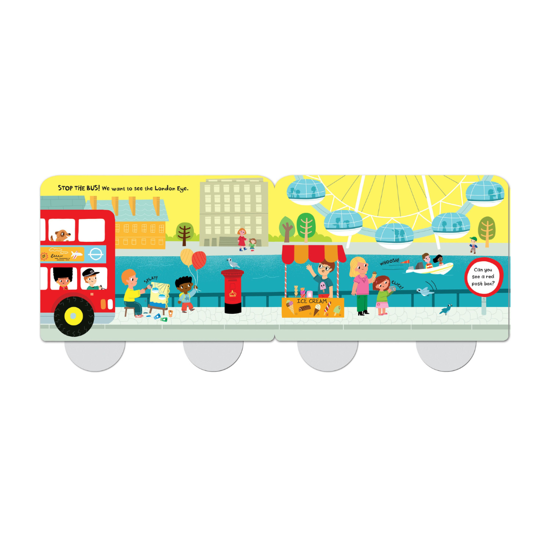 Bookspeed My First London Bus (Whizzy Wheels)