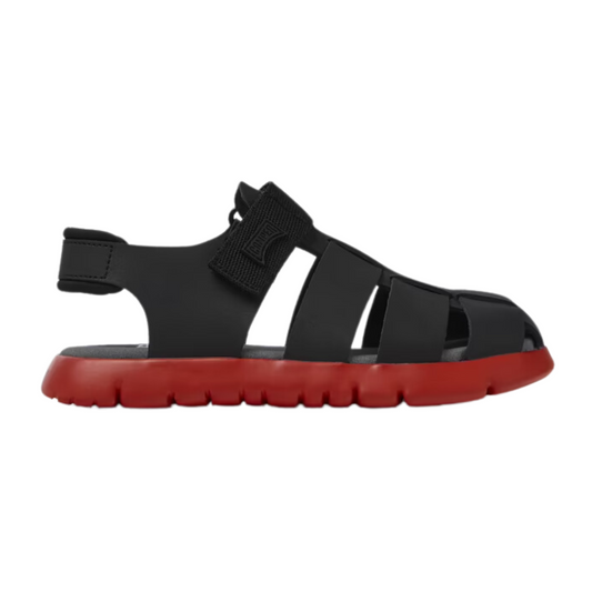 Camper Oruga Closed Sandal K800242 — Black/Red