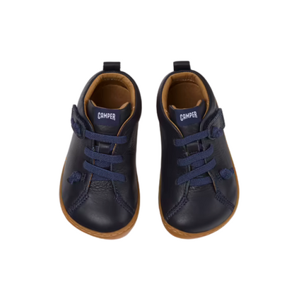 Camper Peu Cami Leather Ankle Boot FW 80153 — Navy
