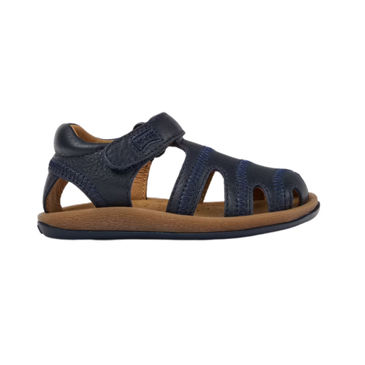 Camper Bicho Leather Closed Sandal FW 80372 — Blue