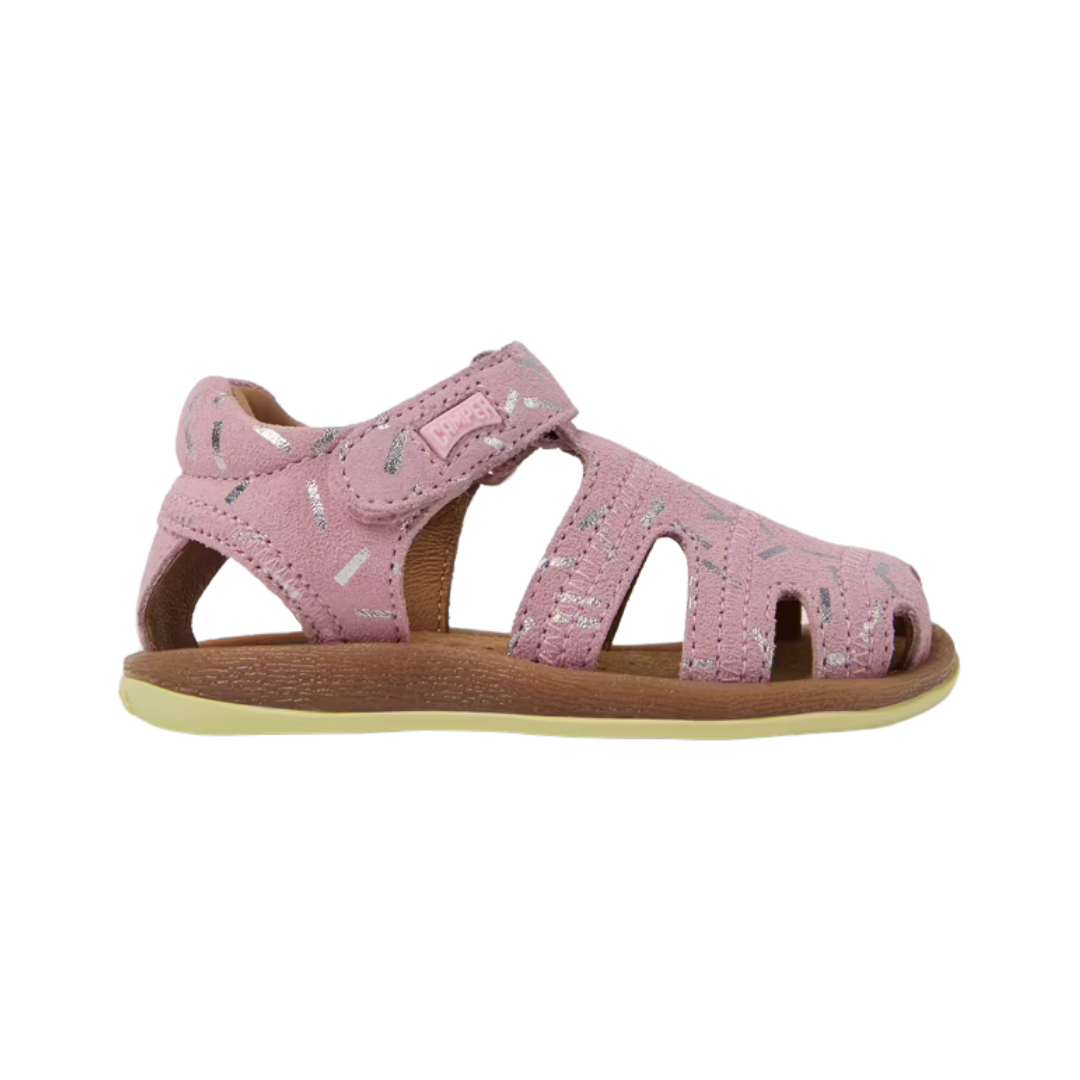 Camper Bicho Leather Closed Sandal FW 80372 — Pink